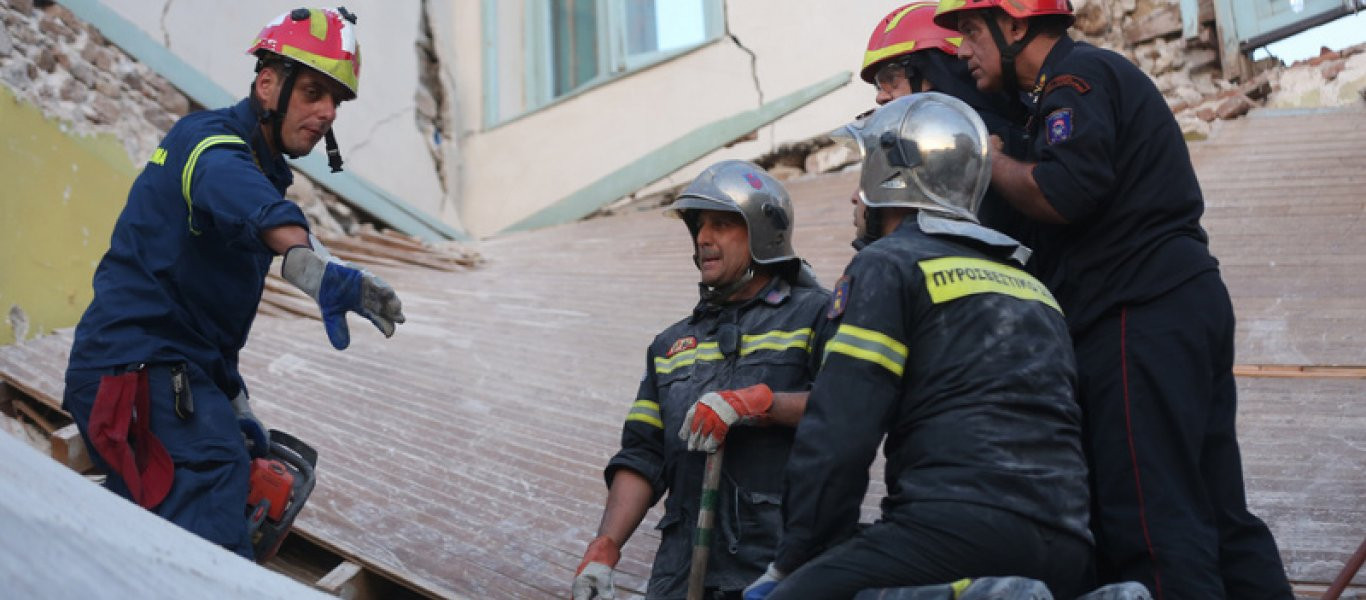 Η ακτινογραφία του σεισμού που γκρέμισε τη Βρίσα (φωτό)